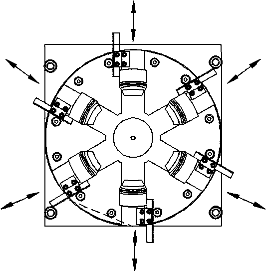 Auxiliary flexible tooling and method for detection of rail vehicle axlebox spring adhesion strength