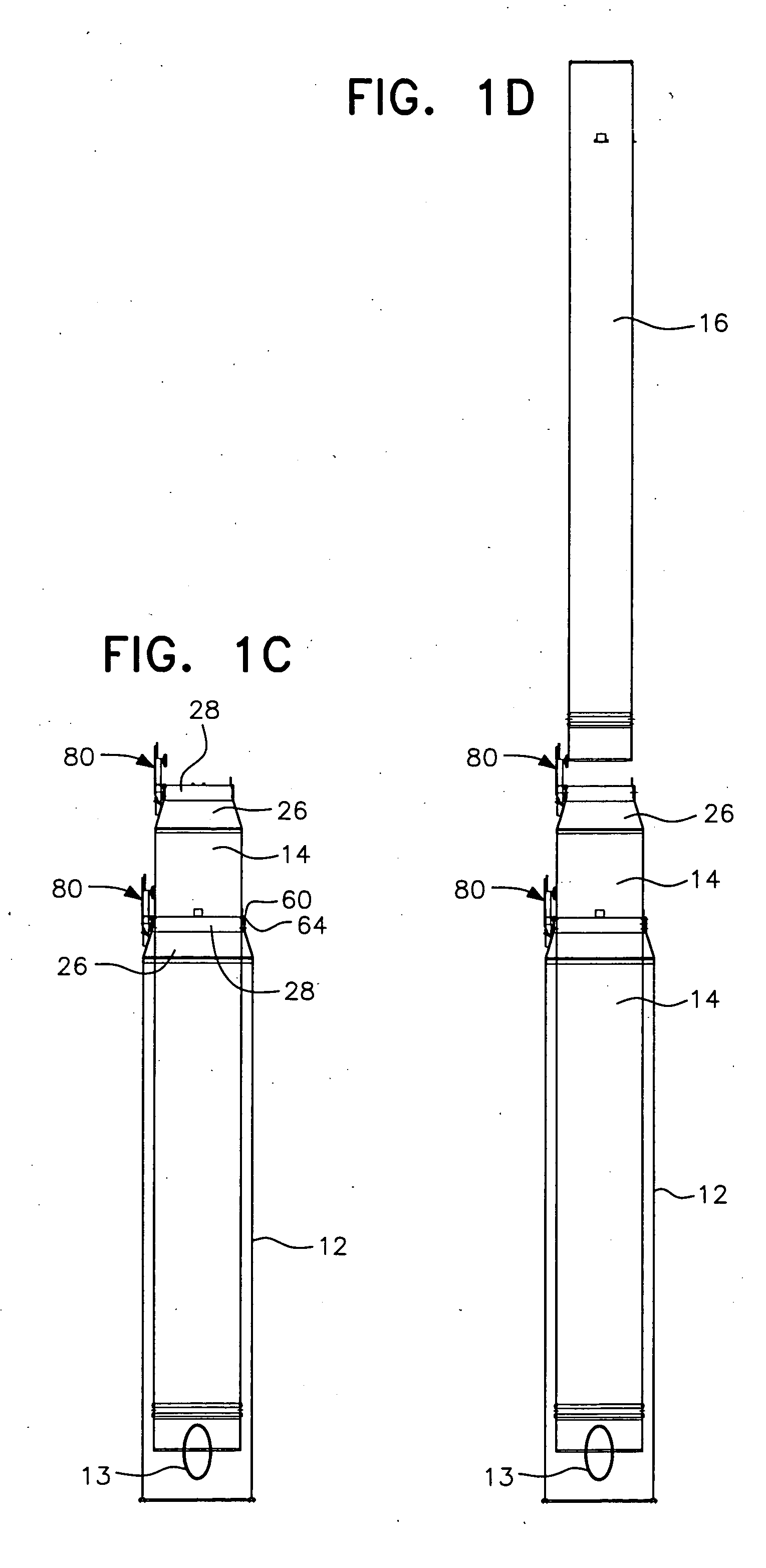 Telescopic support tower