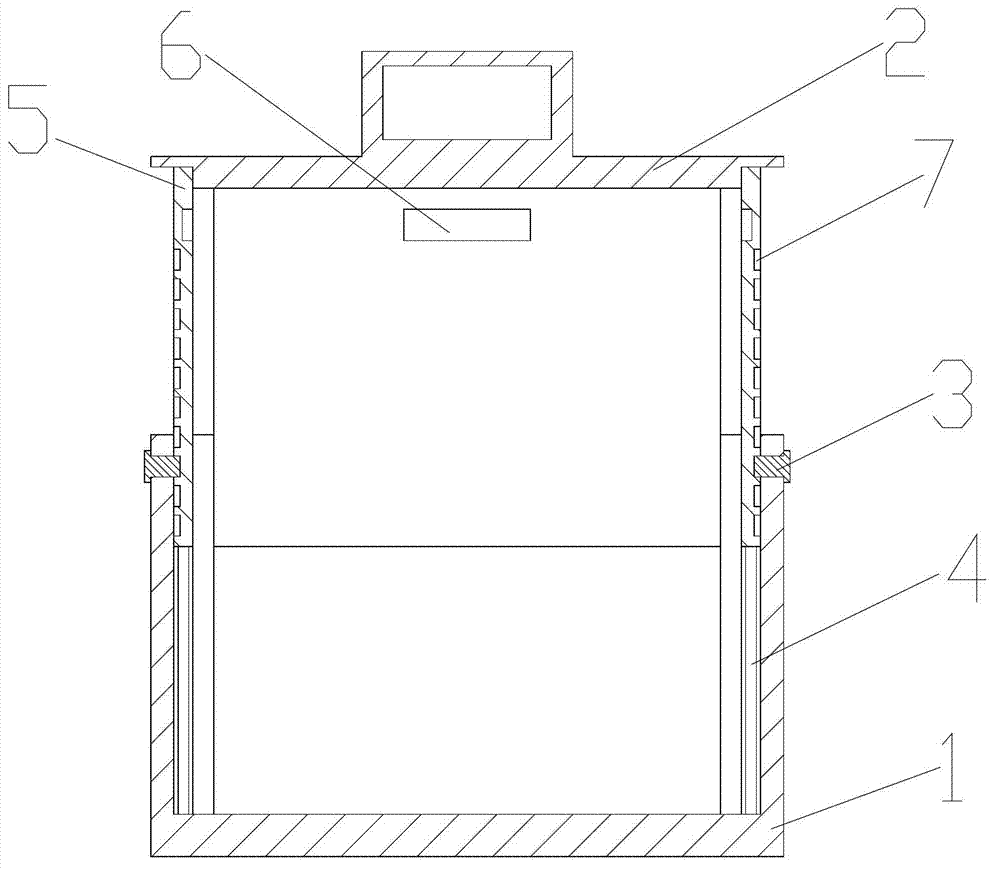 Stretchable containing box