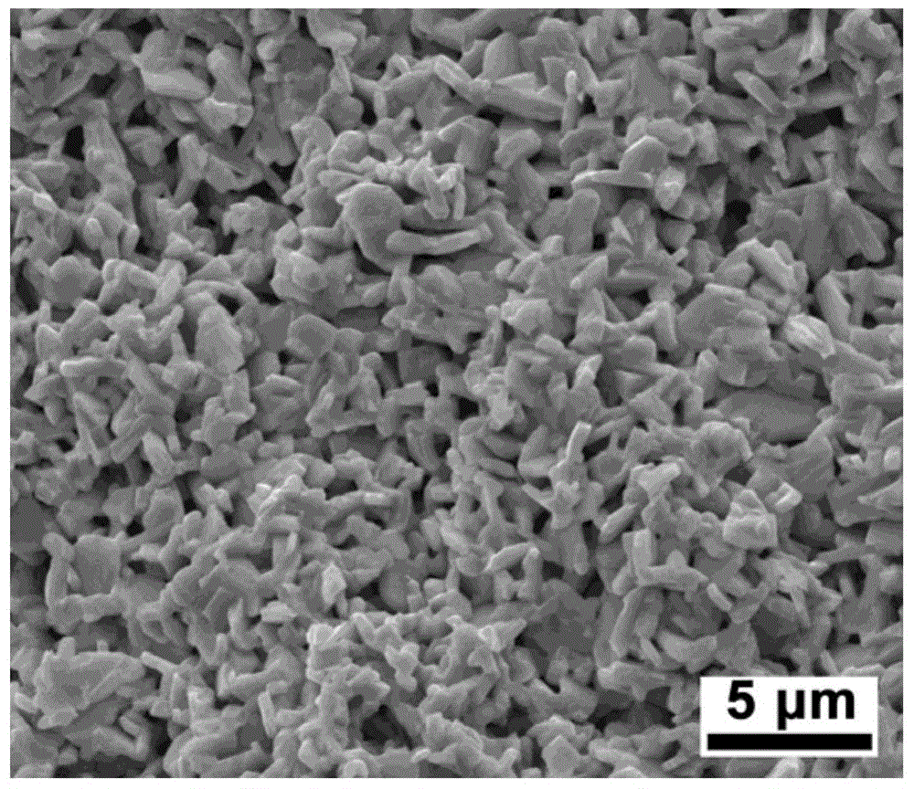 Bismuth layer-structured piezoelectric ceramic material and preparation method thereof