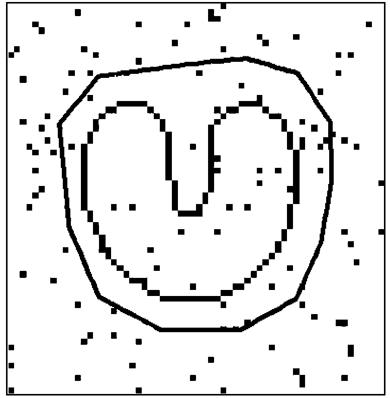 Image segmentation method based on distance potential field and self-adaptive balloon force