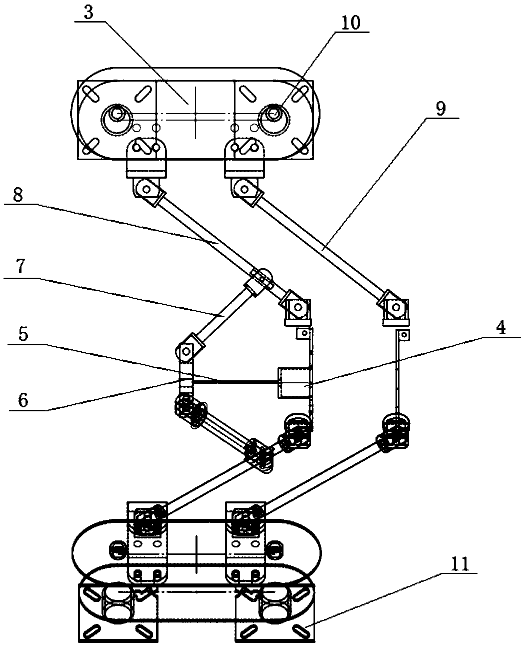 Novel pipeline robot