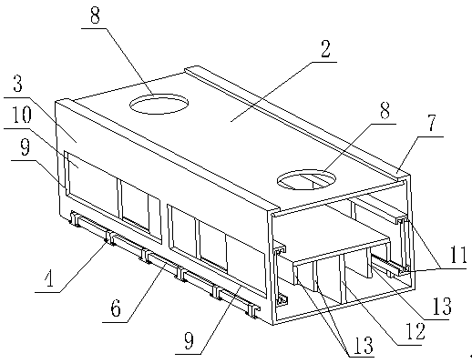 Integrated tape convenient for maintenance