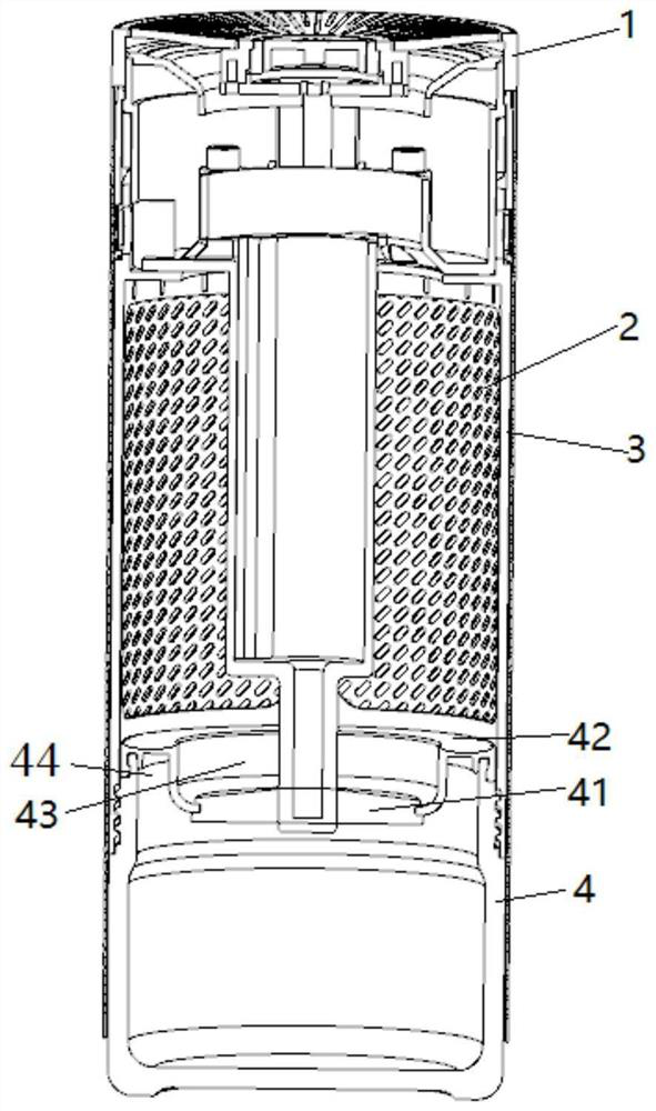 An air purifier based on chlorine dioxide gel purification