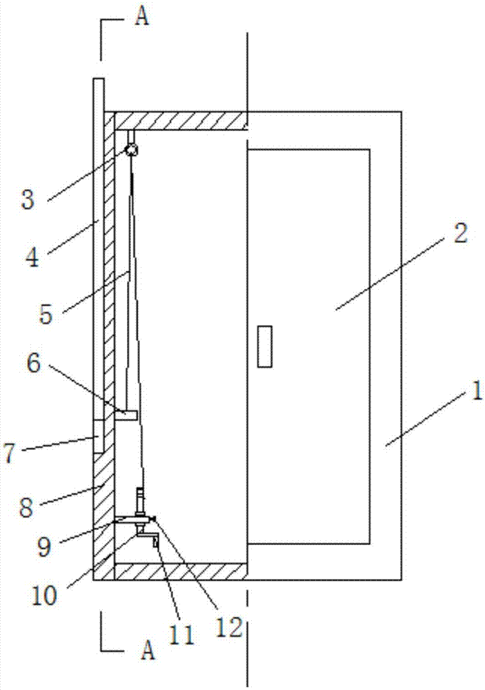 Electrical cabinet convenient to cool from side plates