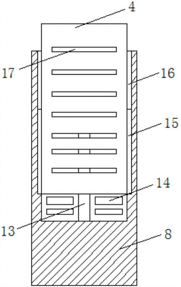 Electrical cabinet convenient to cool from side plates