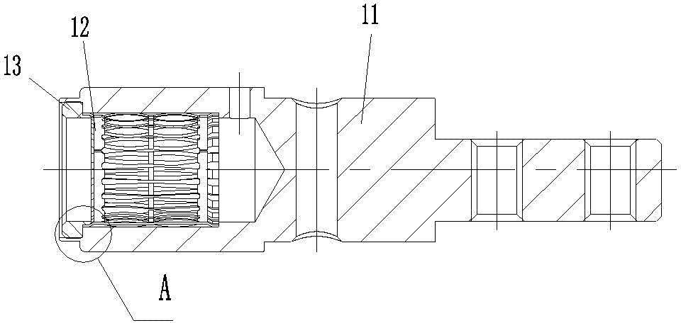 High-current jack contact