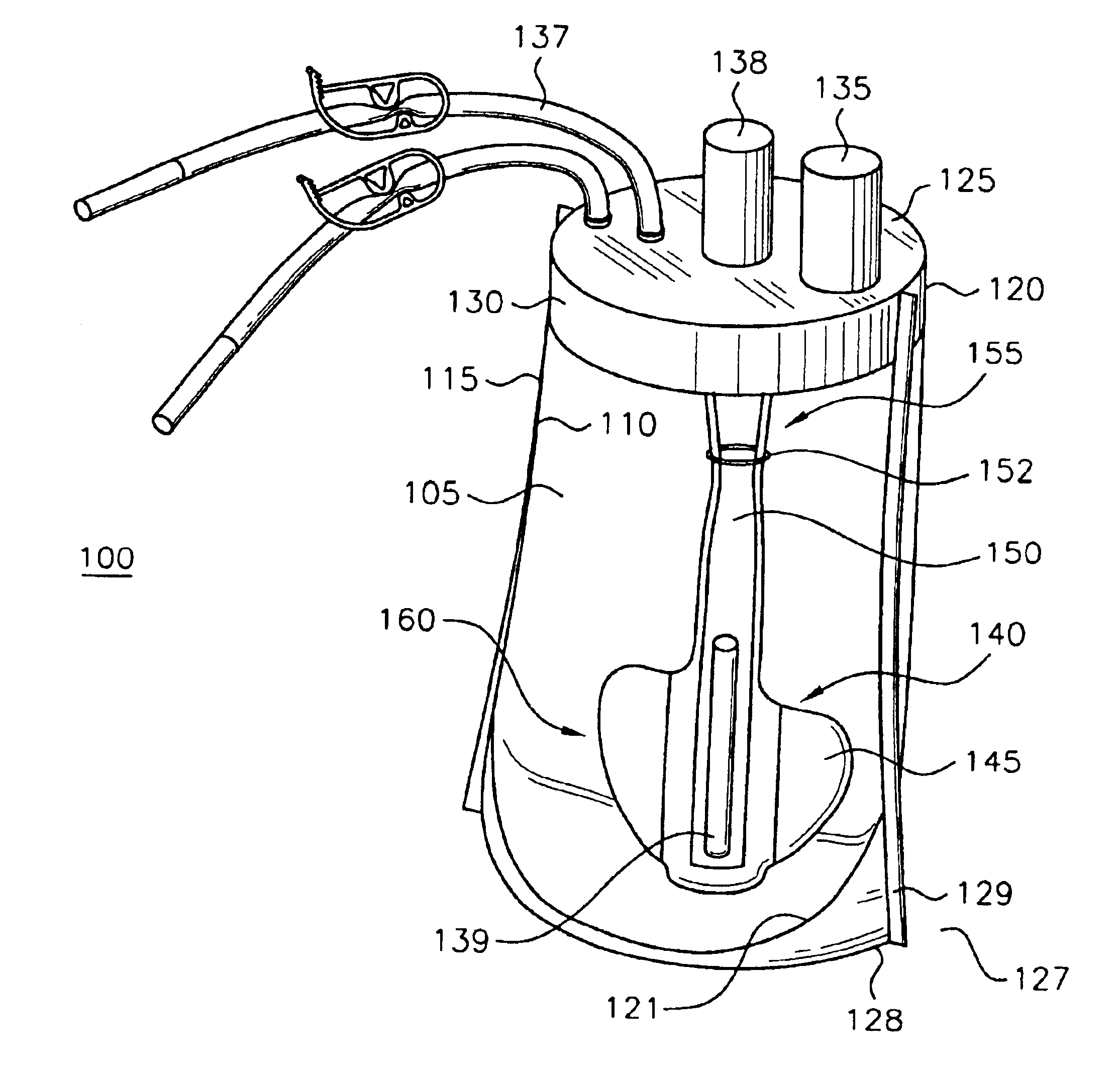 Disposable vessel