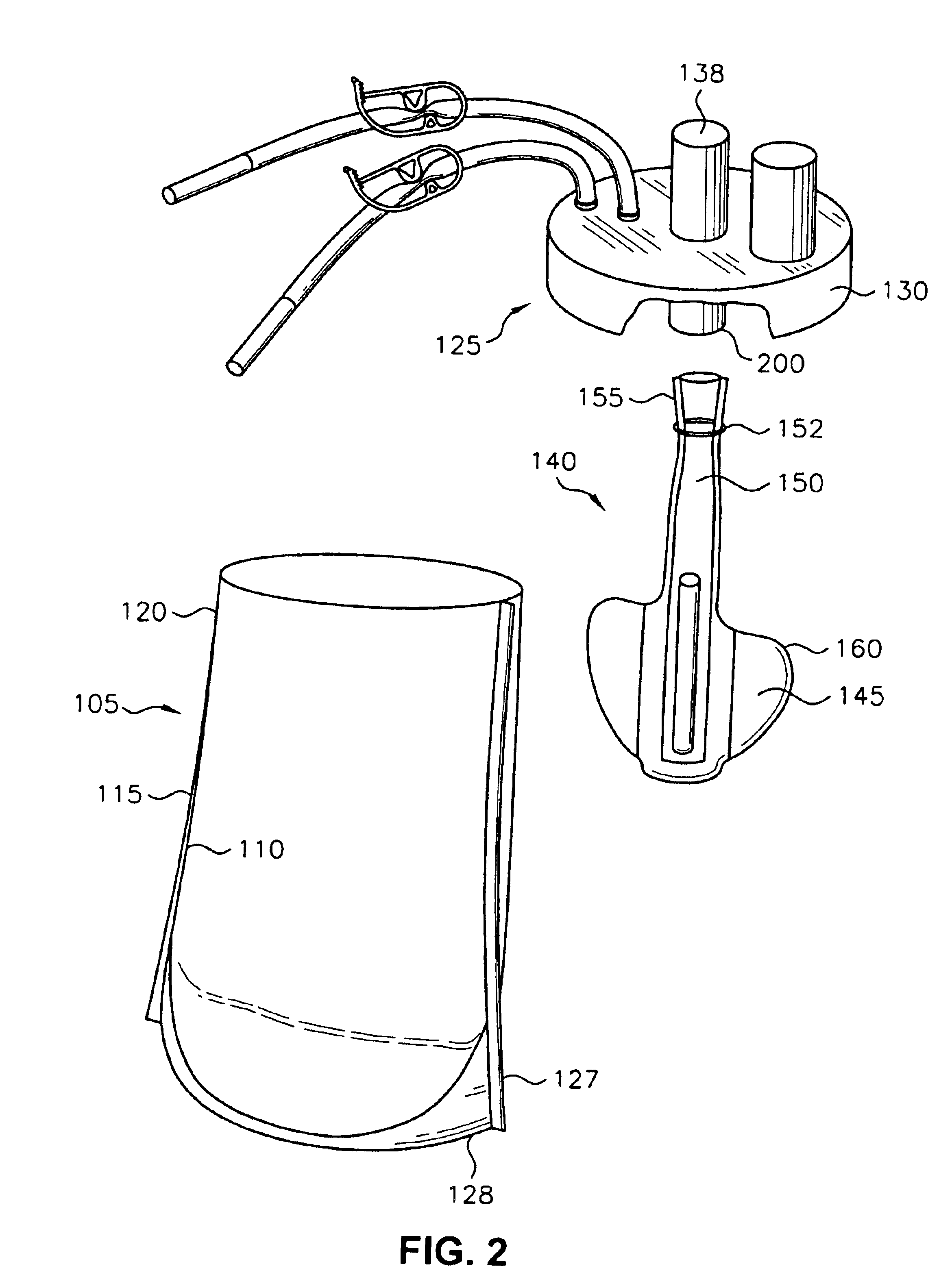 Disposable vessel