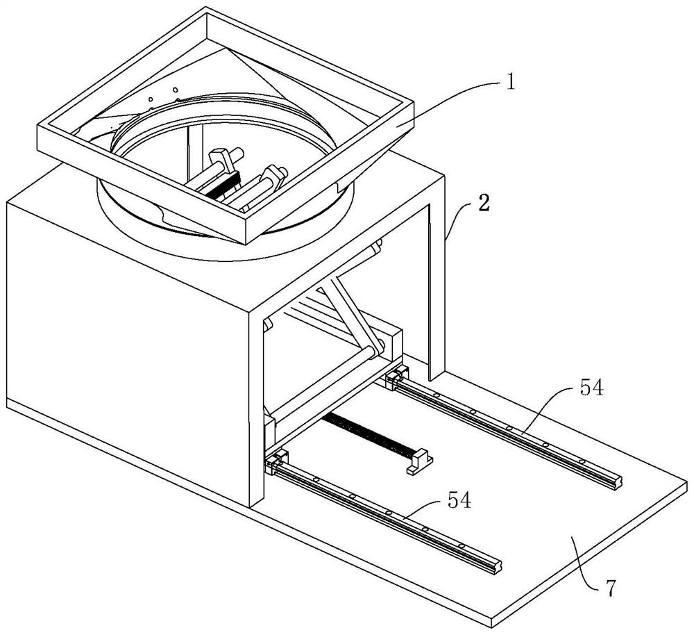 Packing closestool matched with nursing bed