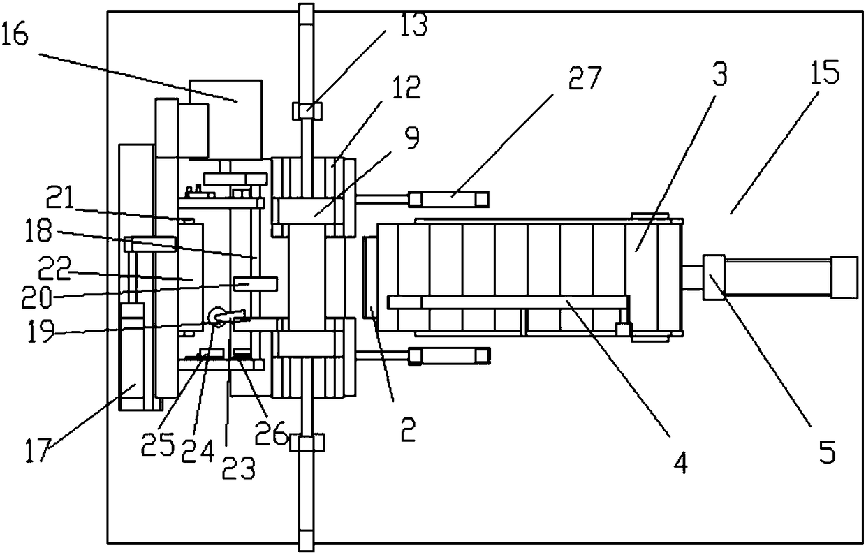 Two-explorator hammer handle machining and polishing equipment