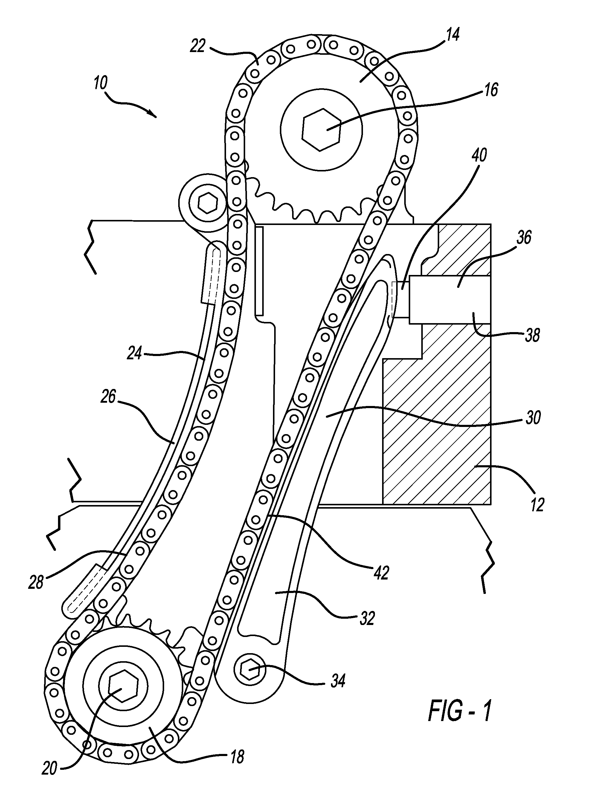 Diamond-like carbon coating on chain guides and tensioning arms for internal combustion engines