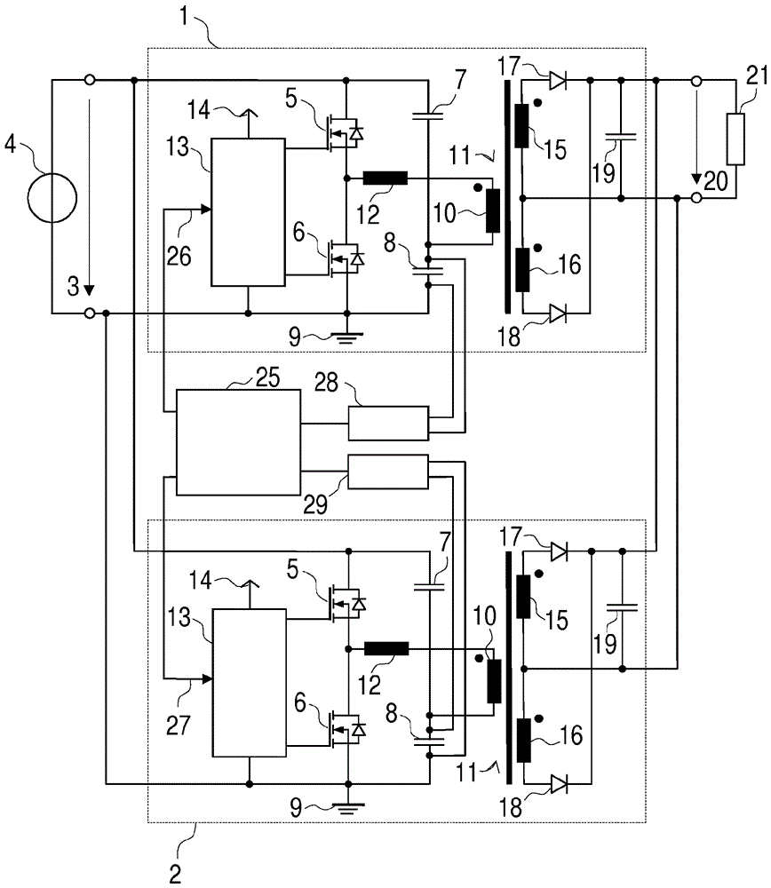 Switched-mode power supply unit