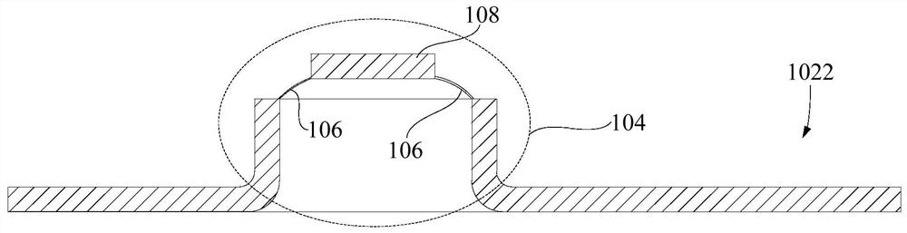 Flanged bottom hole structure and electric appliance shell