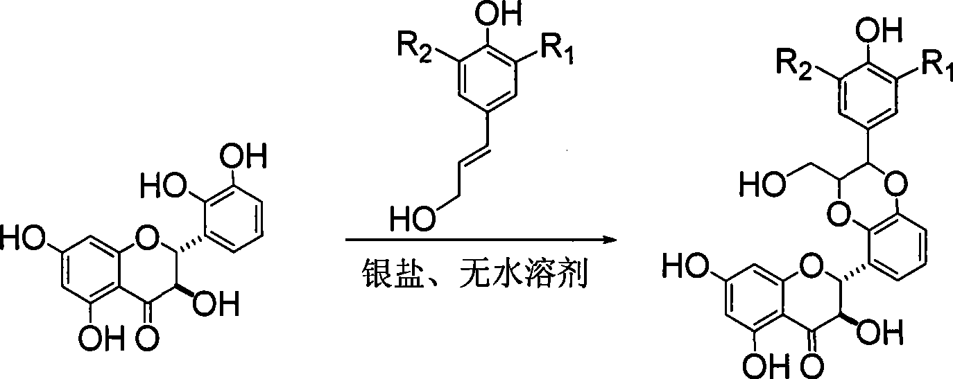 Xylogen like flavonoid compounds, method of preparing the same and pharmaceutical use