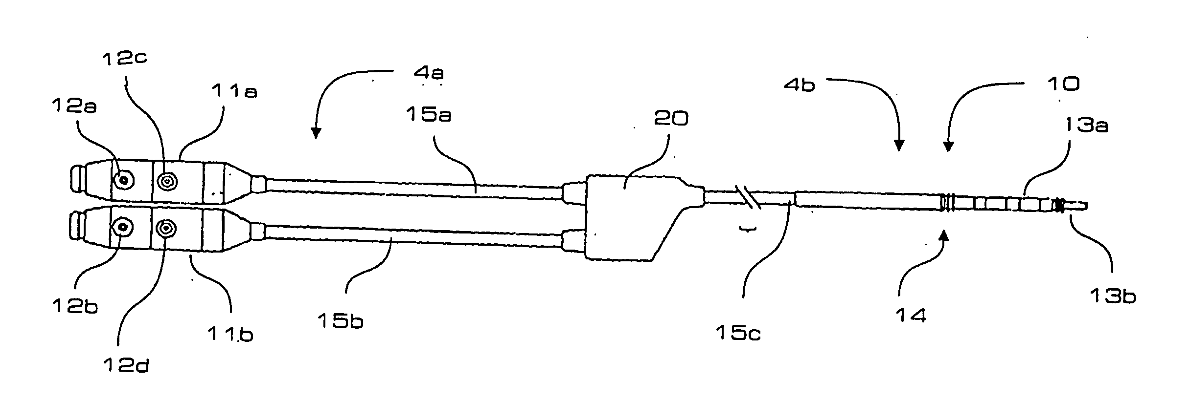 Lead adaptor having low resistance conductors and/or encapsulated housing