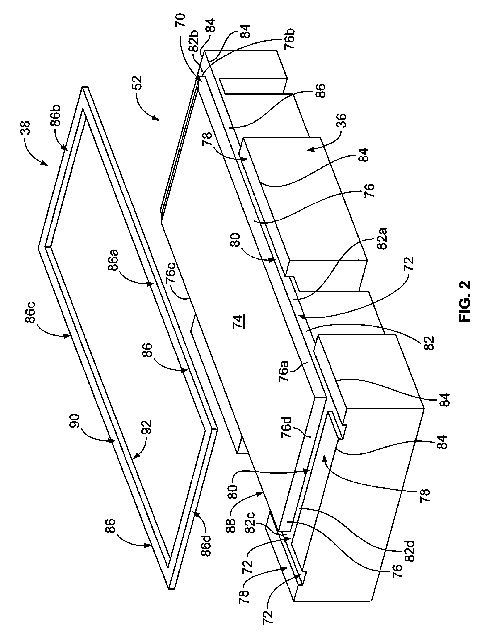 Cage assembly for receiving a pluggable module