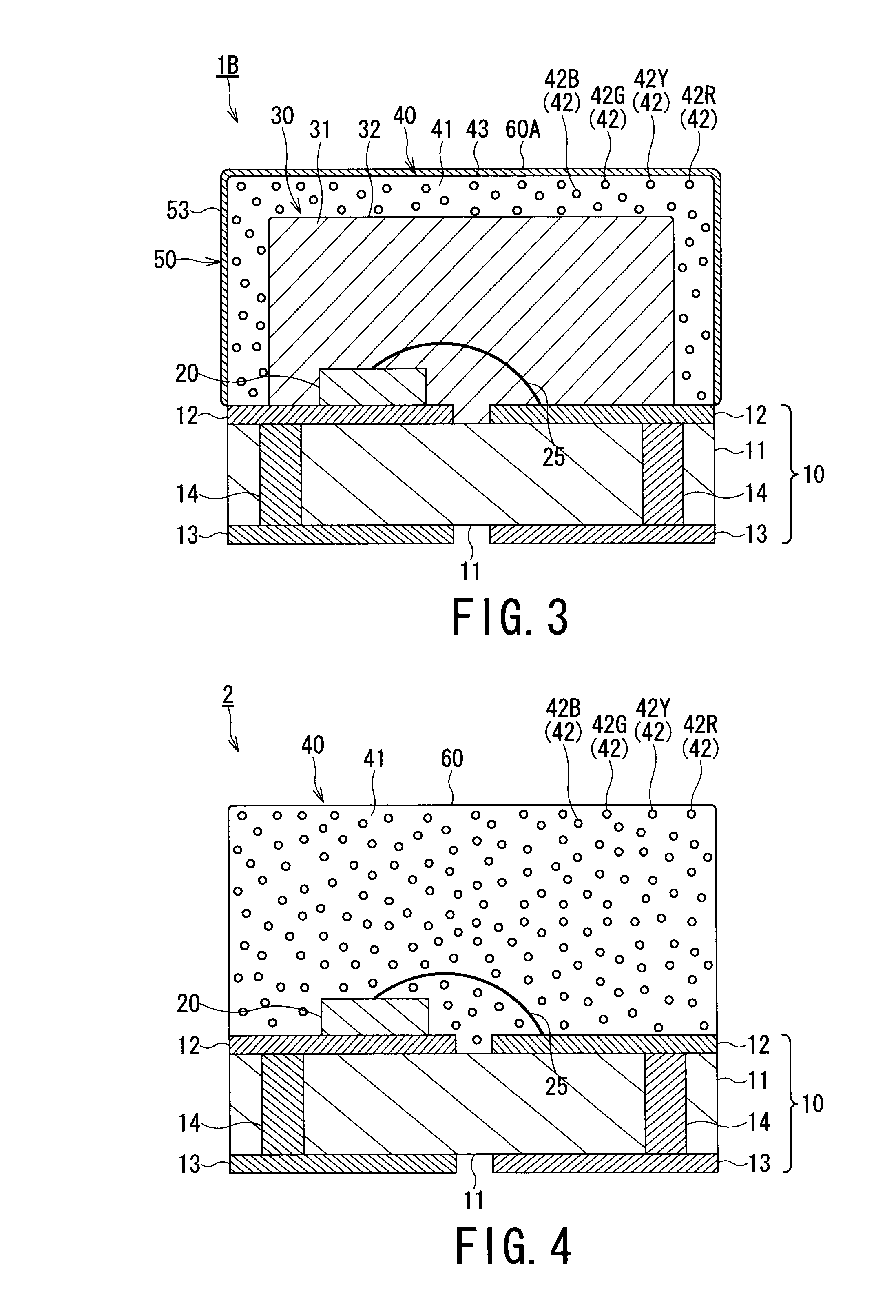 White LED lamp, backlight, light emitting device, display device and illumination device