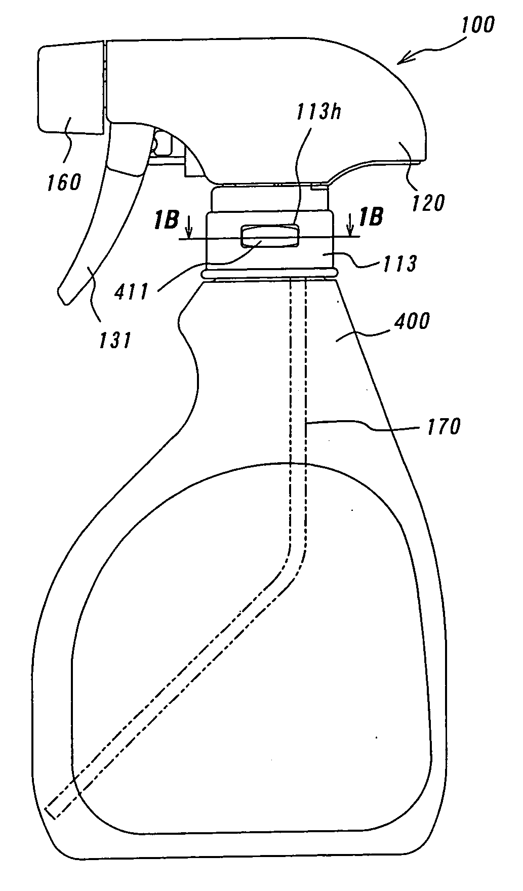 Trigger type fluid ejector