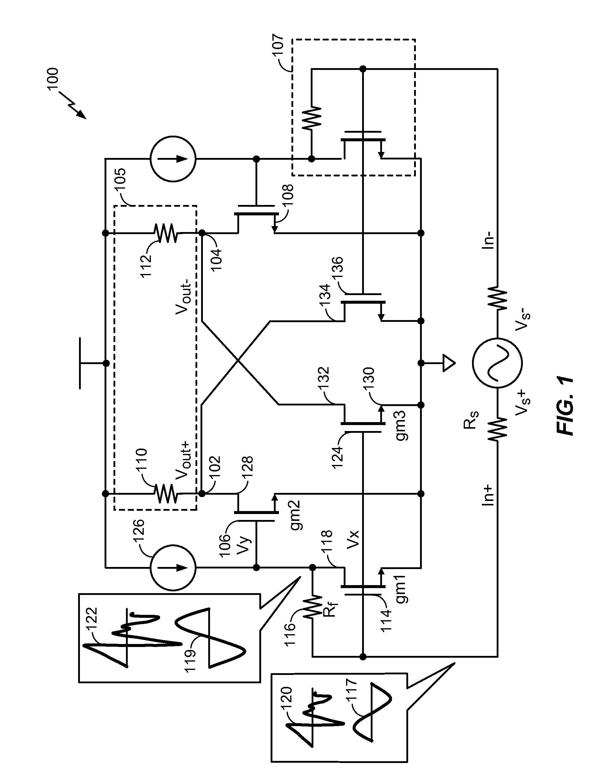 Method and apparatus for broadband input matching with noise and non-linearity cancellation in power amplifiers