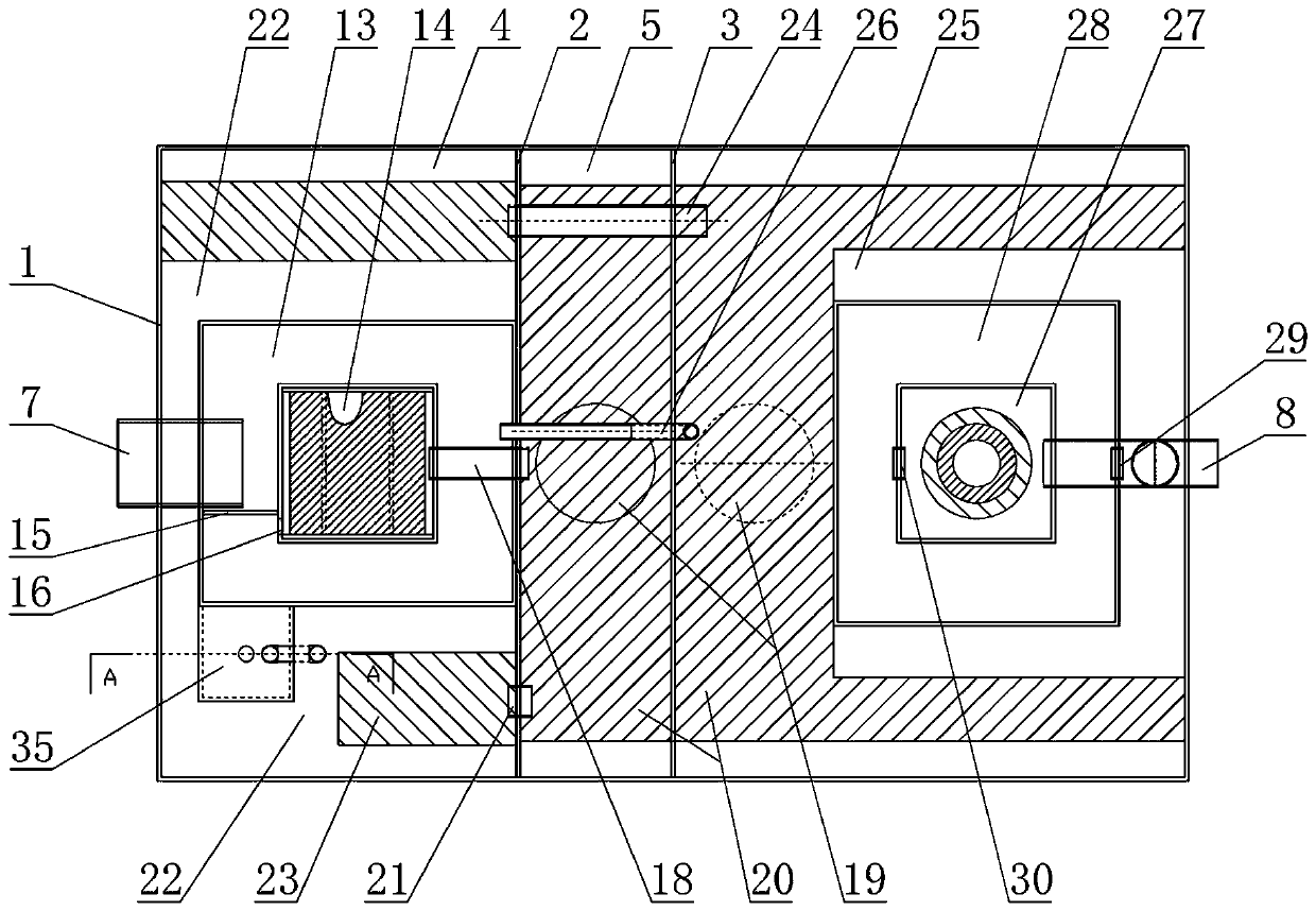 Rural sewage treatment device and method