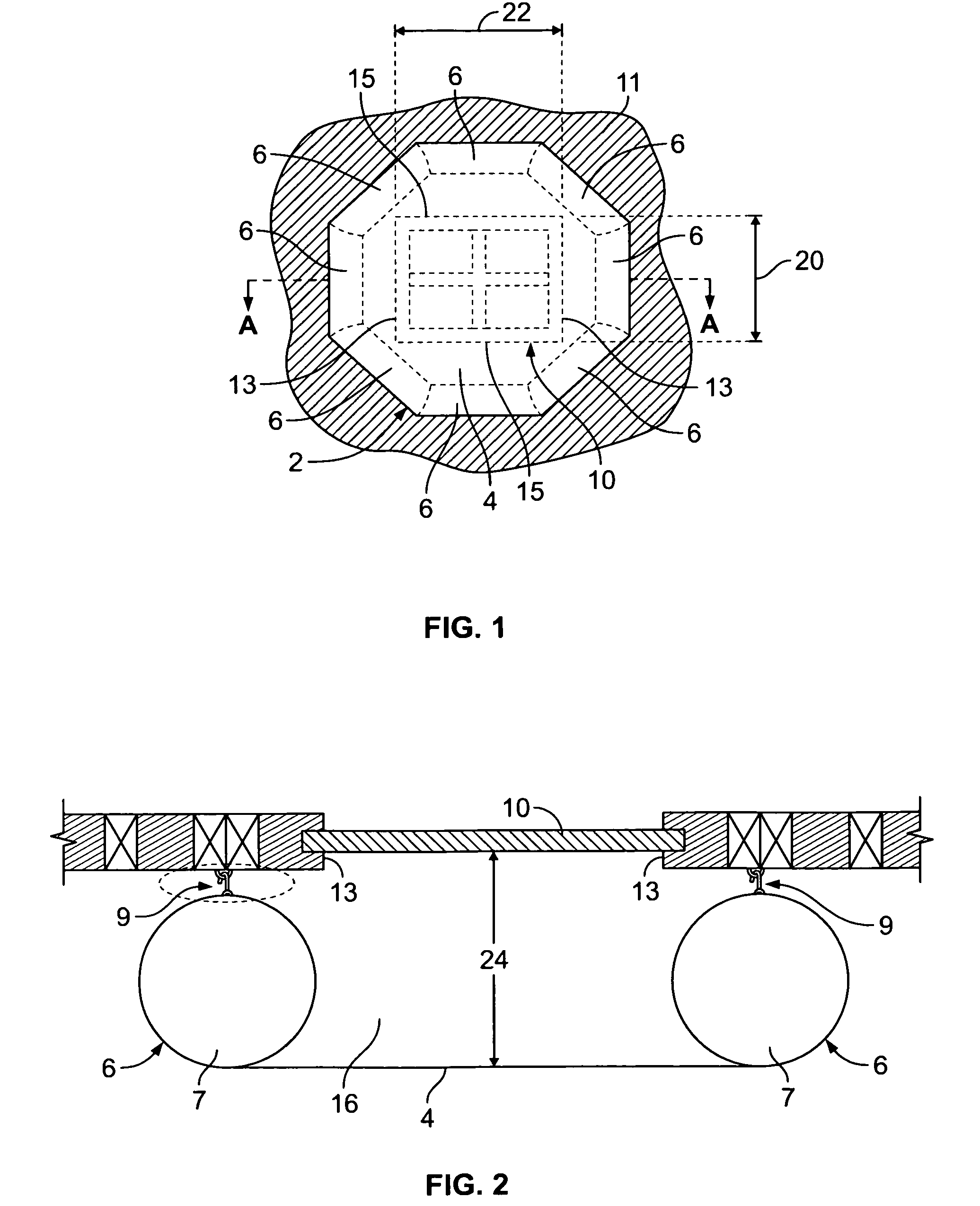 Inflatable shutter