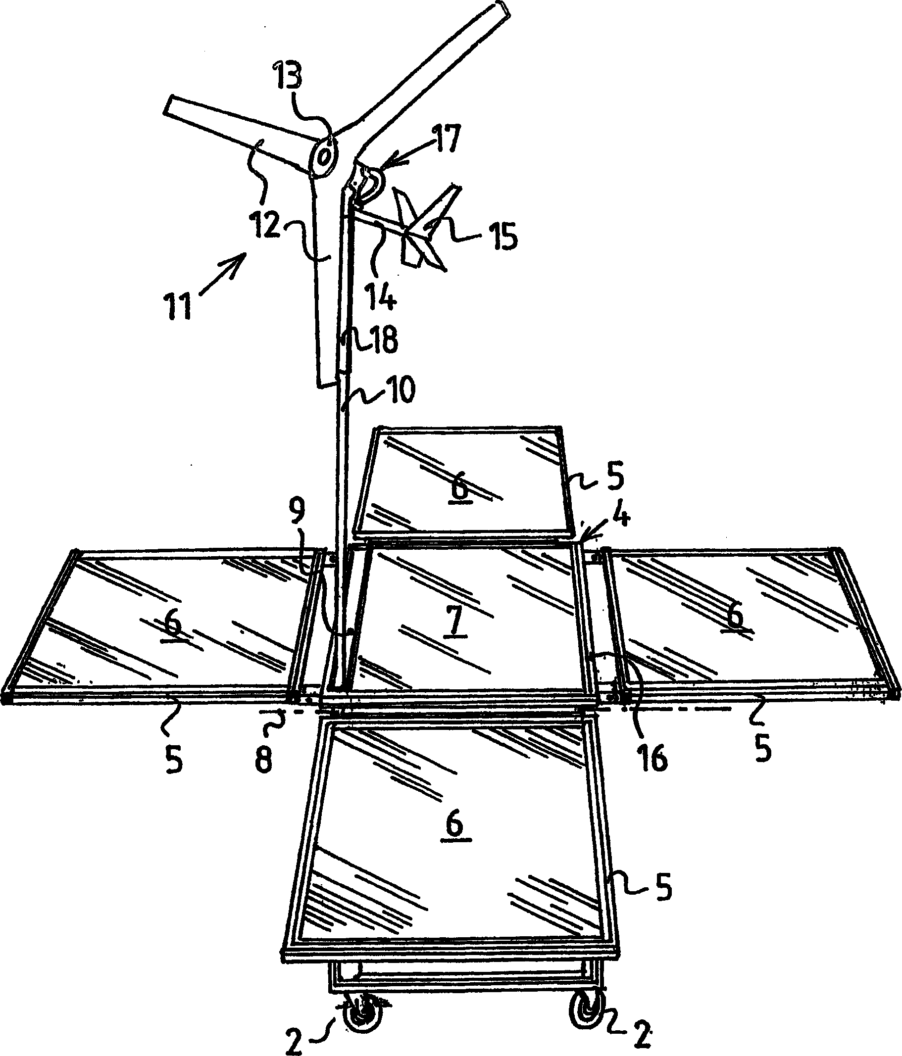 Supply unit for power and water based on renewable energy