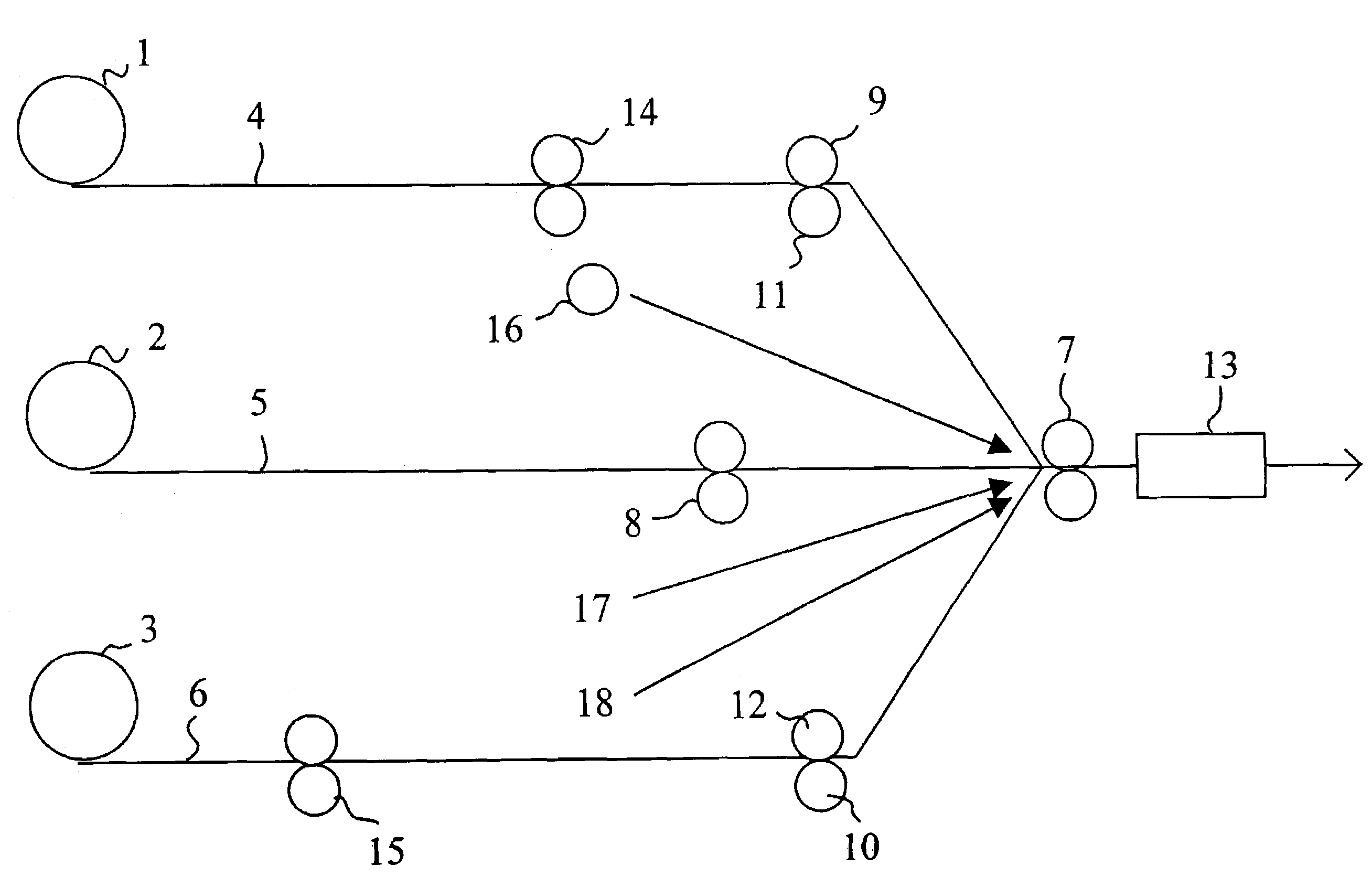 Method of producing paperboard product with an even thickness