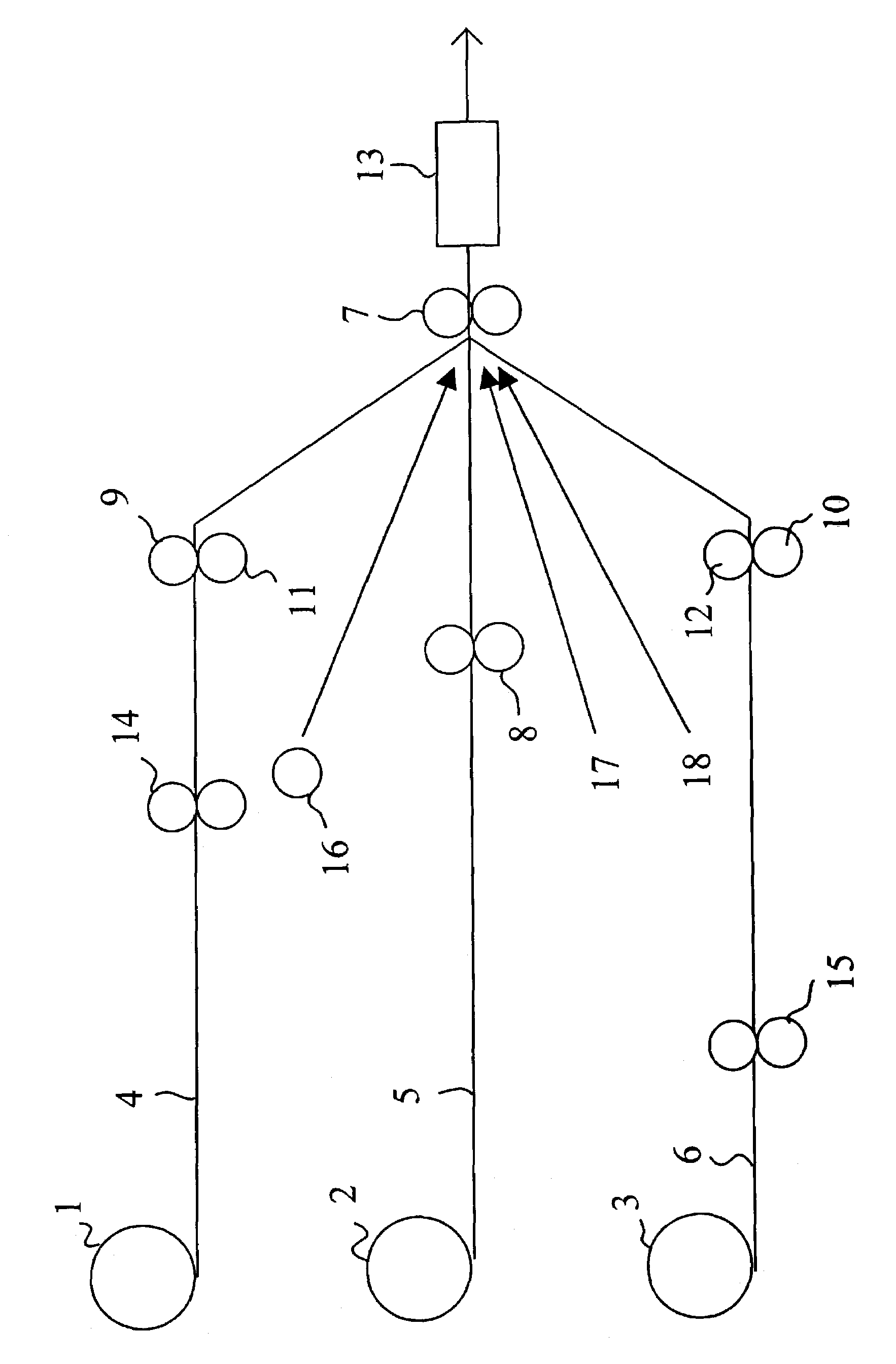 Method of producing paperboard product with an even thickness