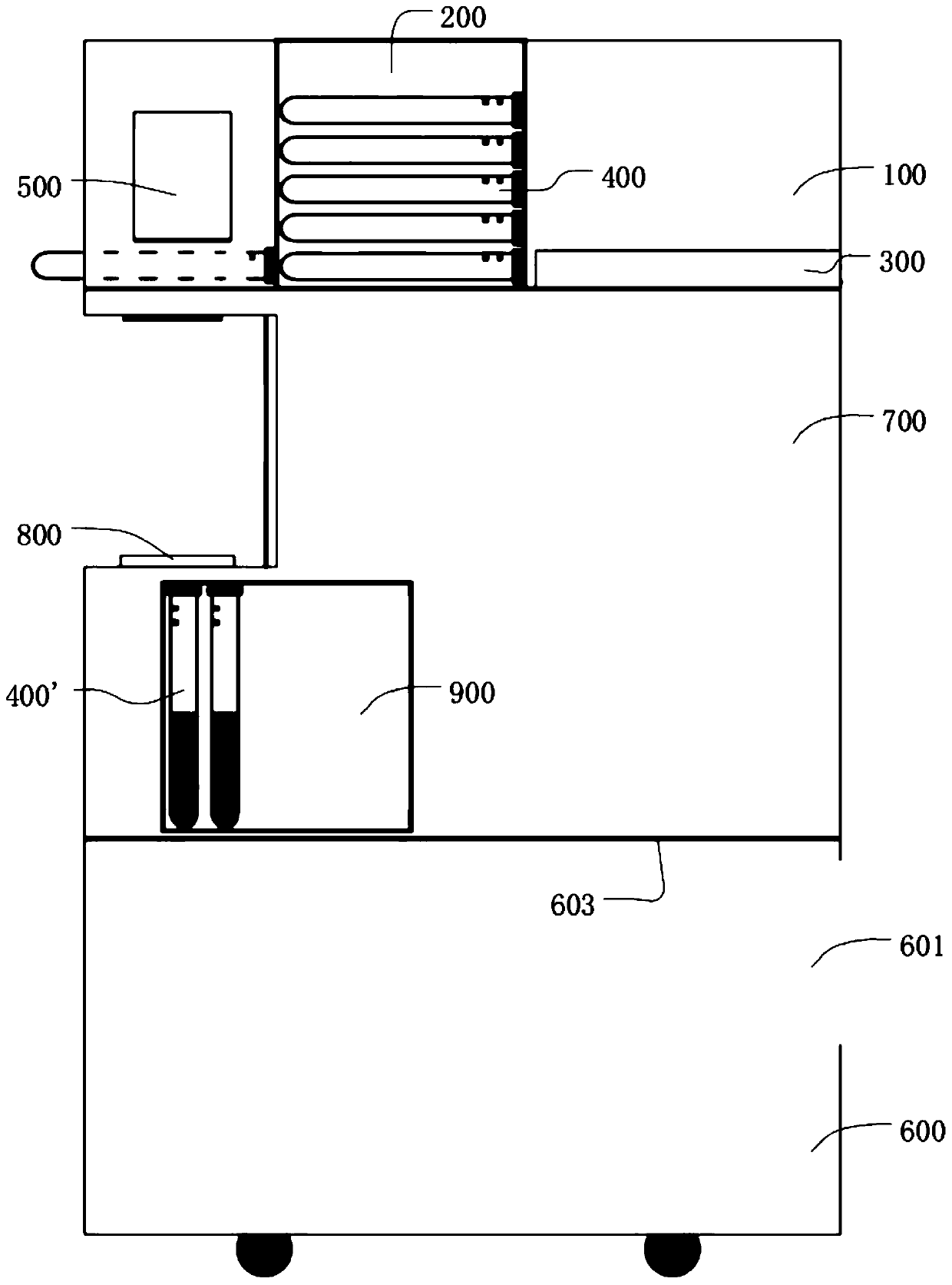 Full-automatic blood sampling equipment