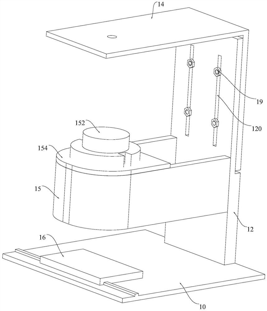 Click test device