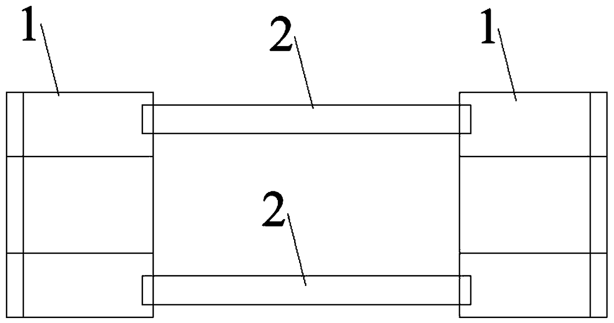 Reinforcement device of shield tunnel segment in shaped tunnel and installation method thereof