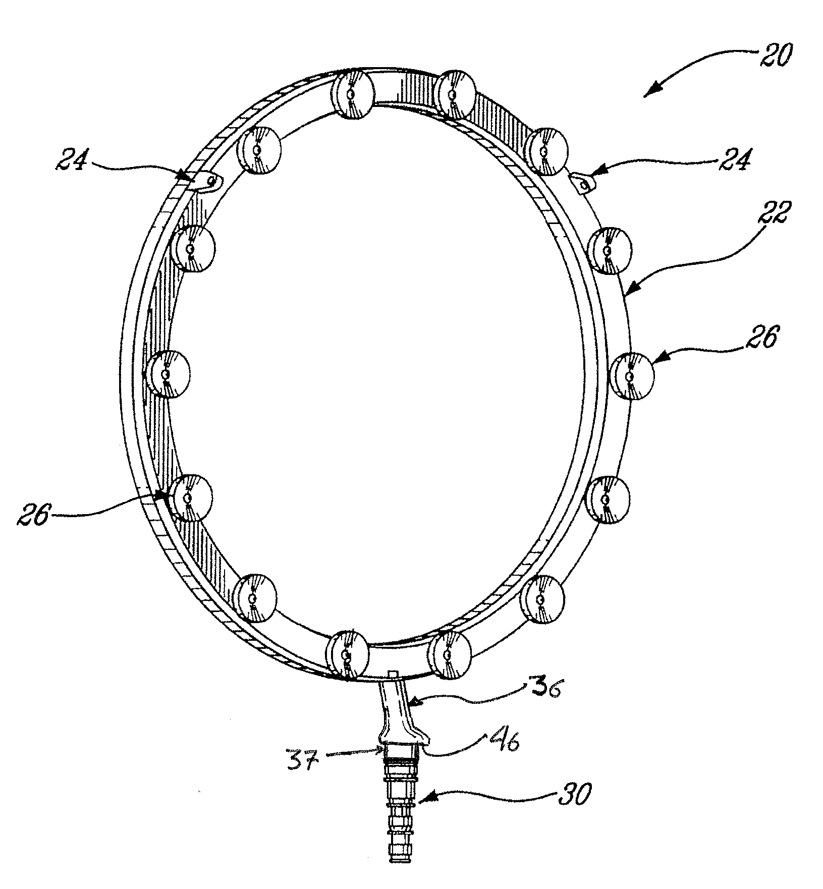 Internal fuel manifold and fuel fairing interface