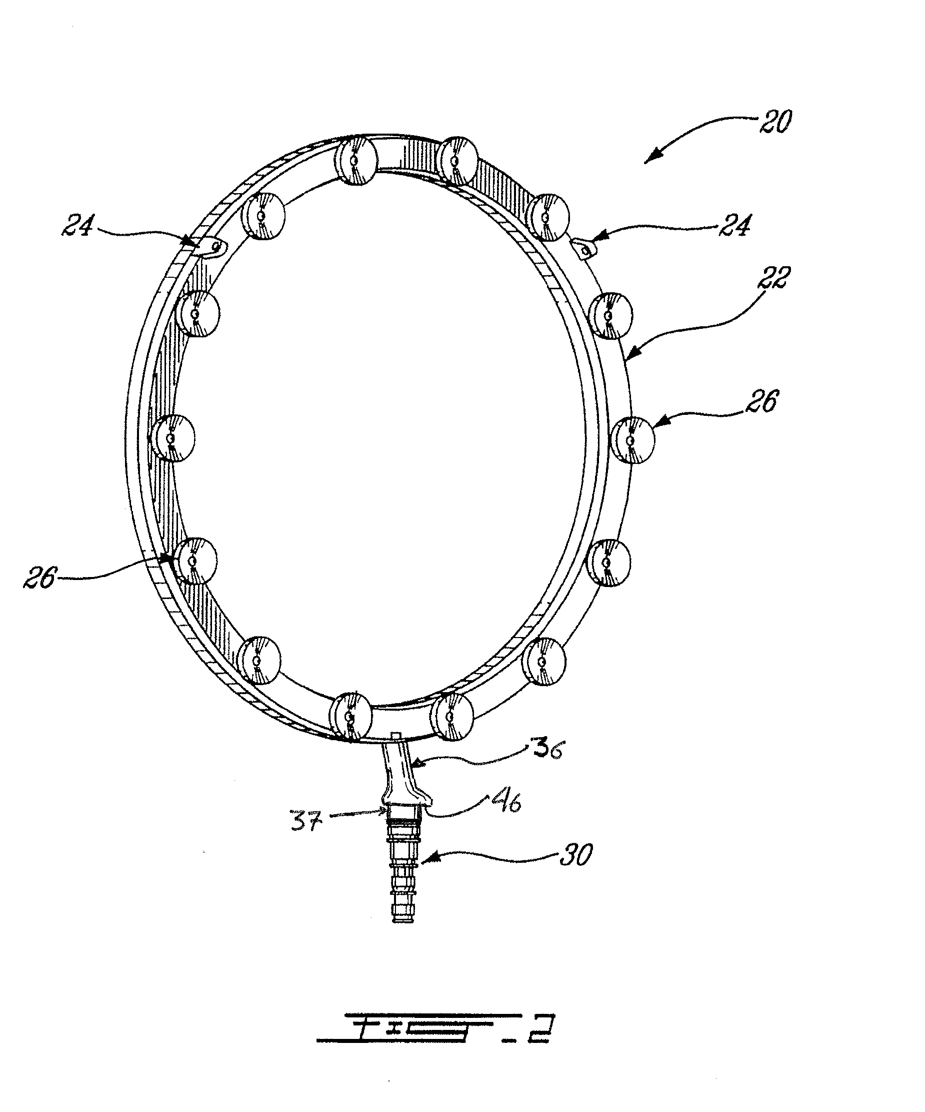 Internal fuel manifold and fuel fairing interface