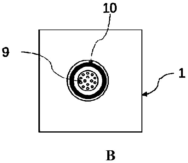 Dynamic nanochannel and preparing and testing methods thereof