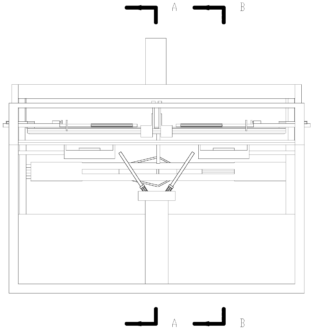 Treatment device for thermo-sensitive paper production