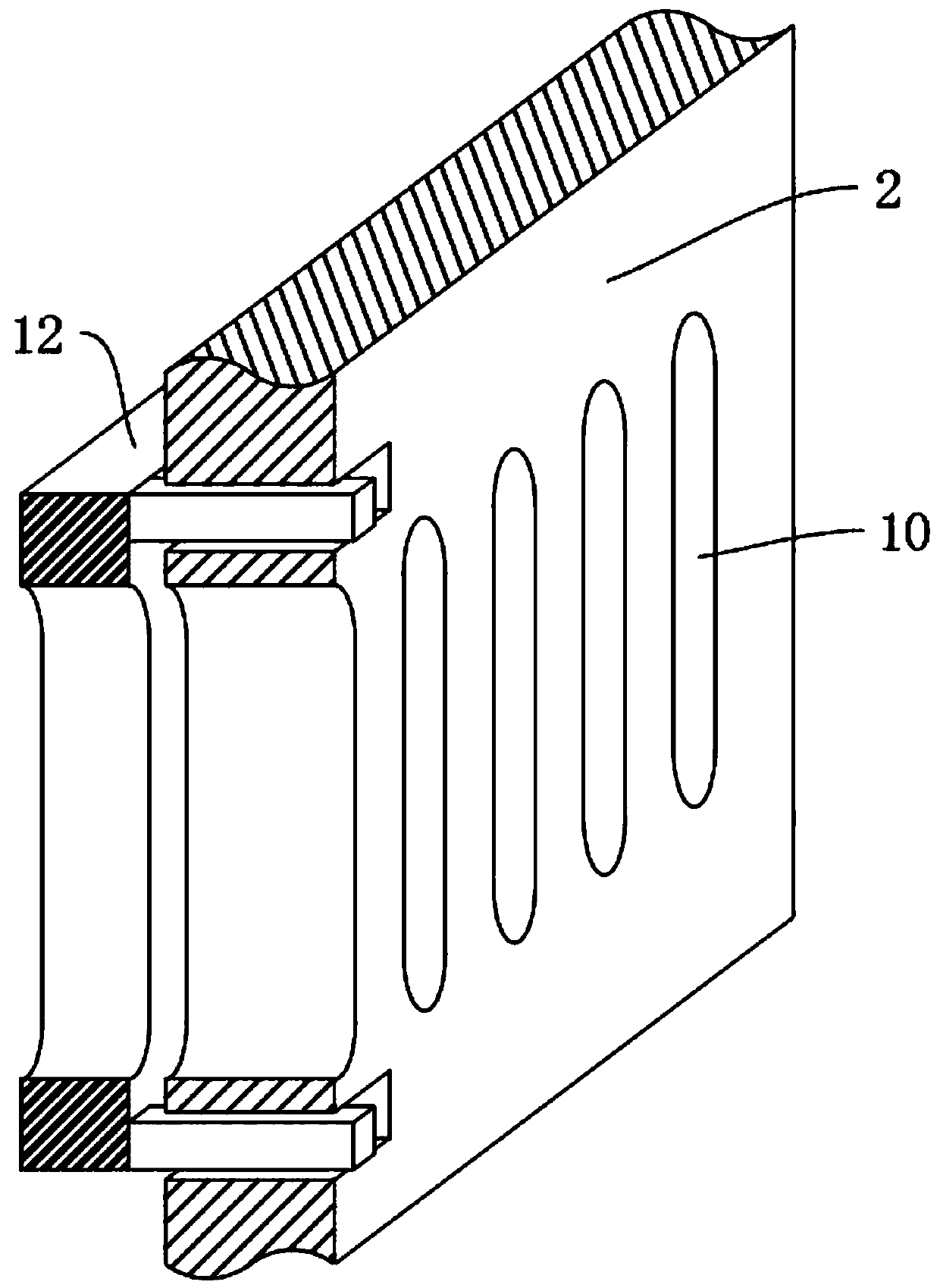 Wear-resisting grain extraction device