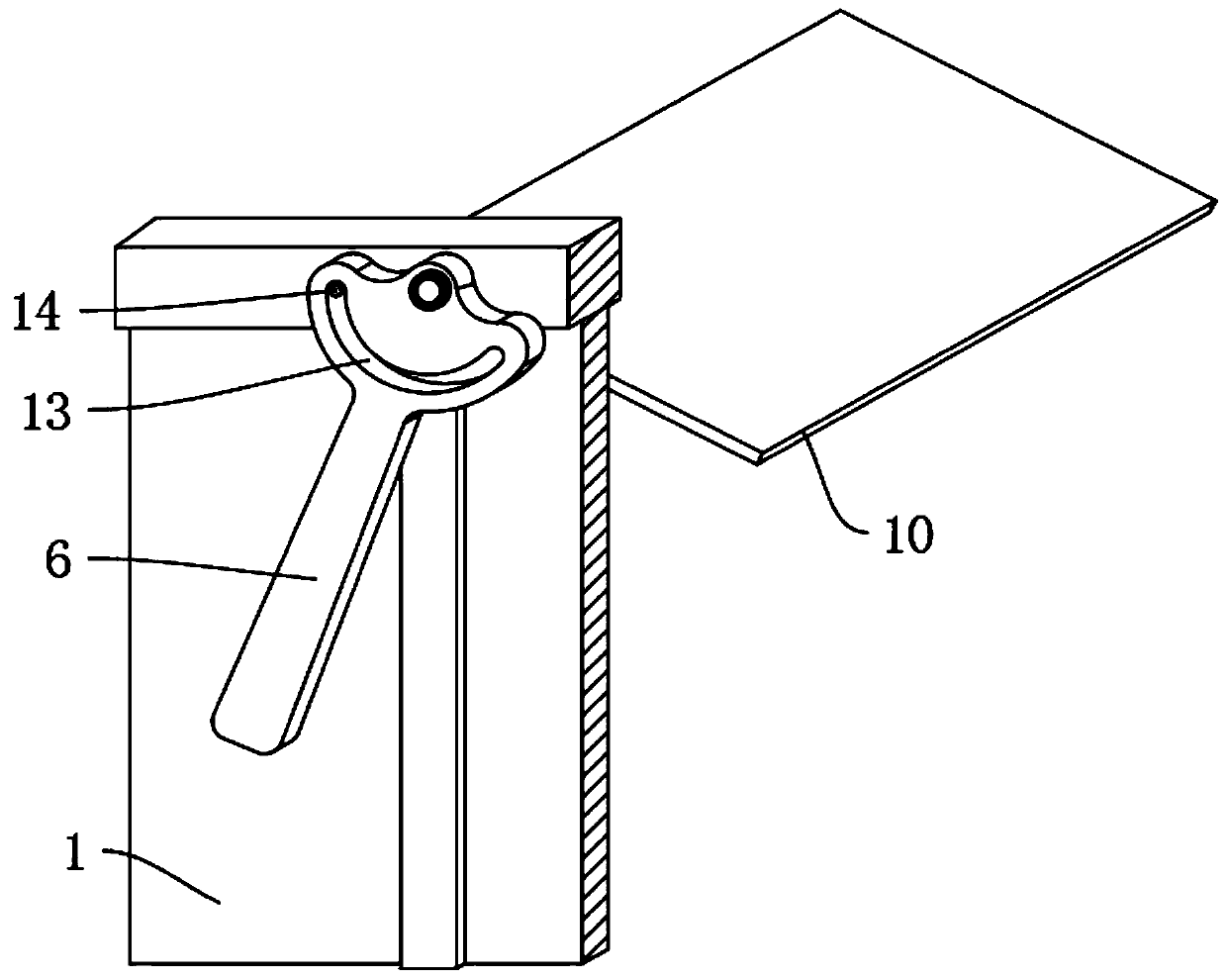 Wear-resisting grain extraction device