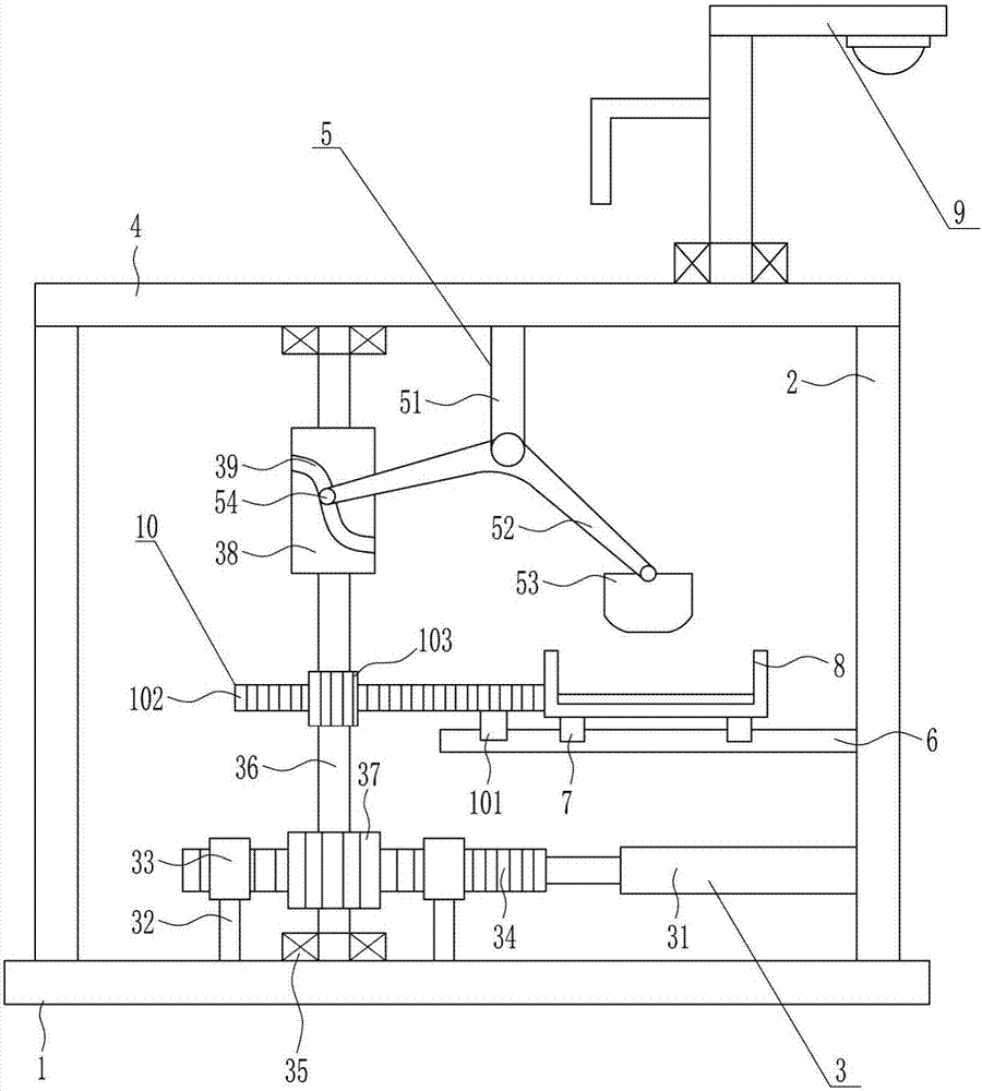 Glue joint surface efficient striking device for shoemaking glue joint and sole pressing