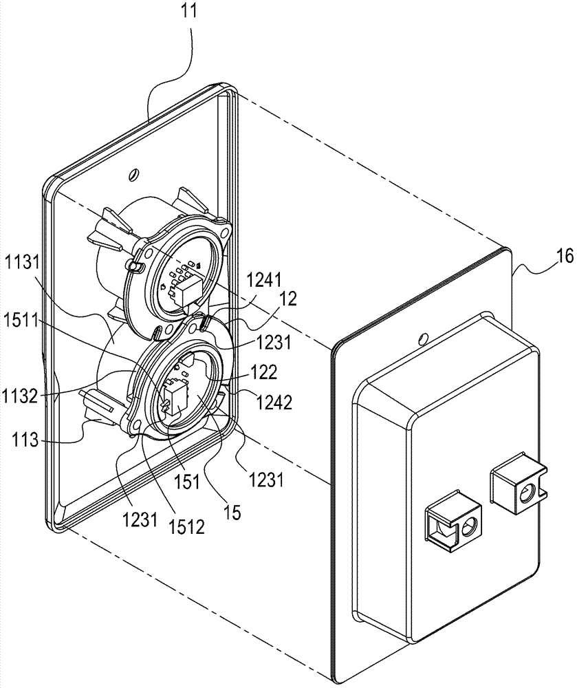 usb socket structure