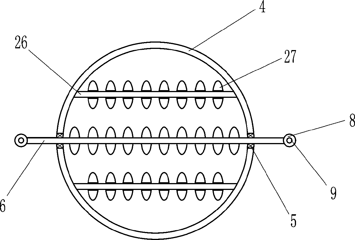 Footbath nursing basin with massaging function