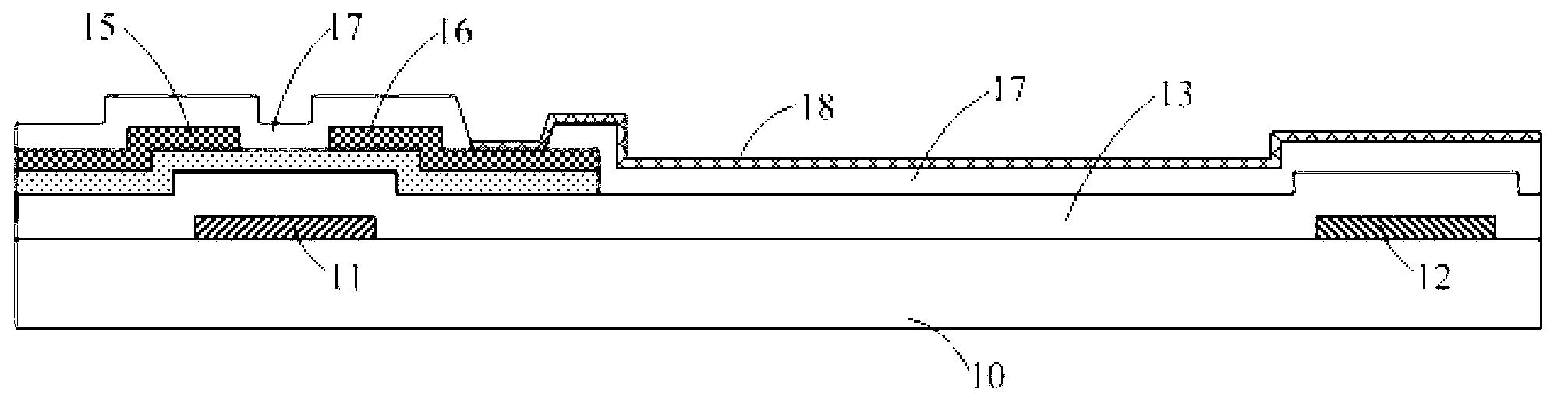 Array substrate and manufacture method thereof