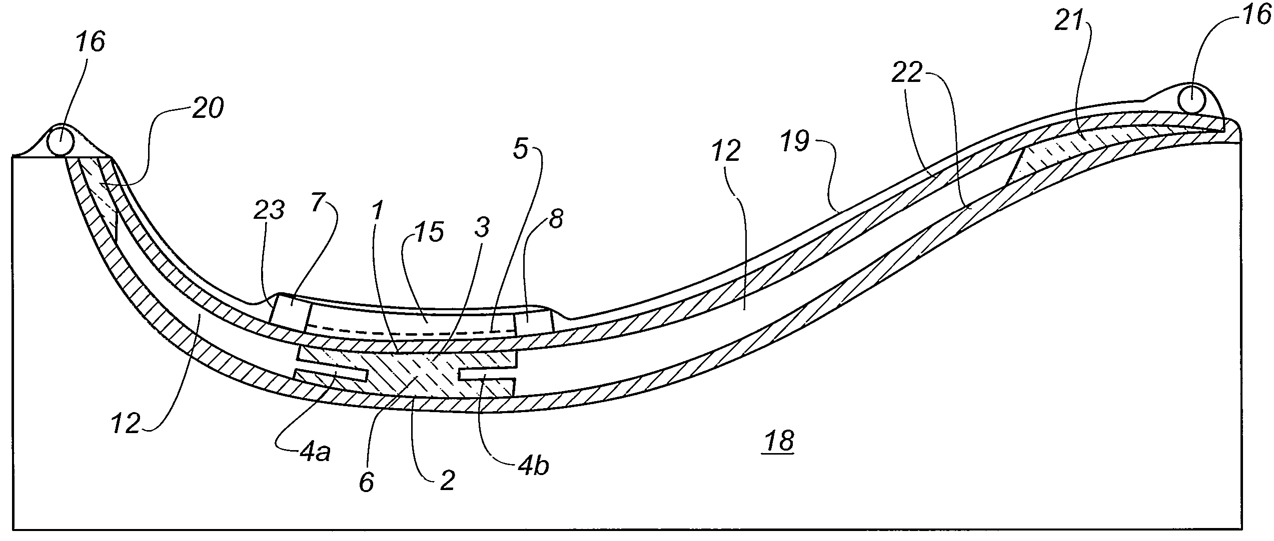 Vacuum infusion by means of a semi-permeable membrane