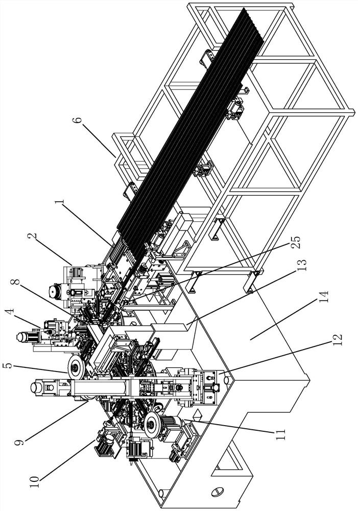 Rotating disc type automatic processing machine