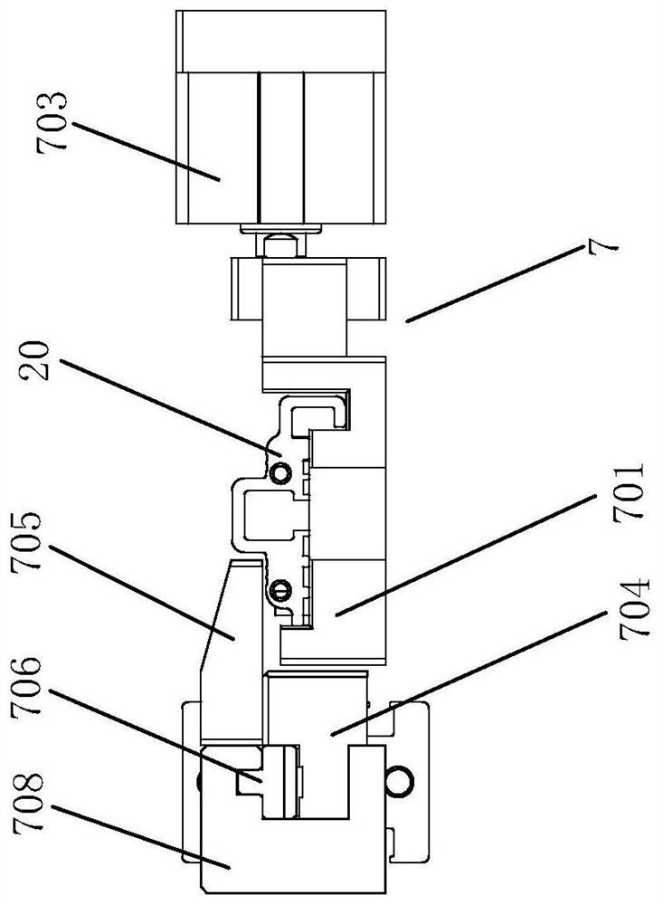 Rotating disc type automatic processing machine