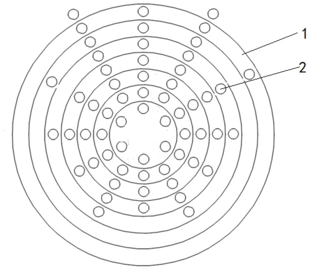 Three-dimensional braiding ribbed tube process and ribbed tube