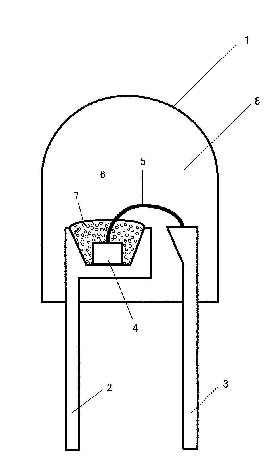 Fluorophor and method for production thereof and illuminator