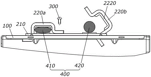 An air-conditioning unit and its wire-pressing device