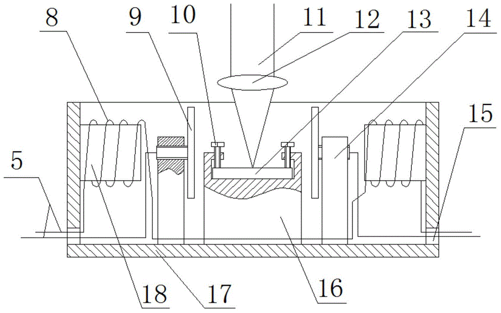 A laser drilling method and device assisted by electric field magnetic field coupling