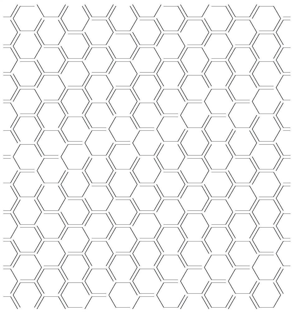 Regular hexagonal ebg structure for antenna and its manufacturing process